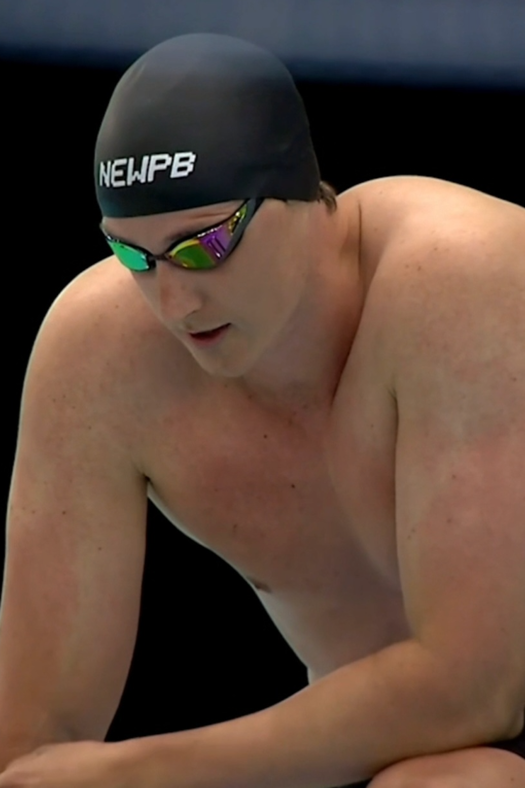 NEWPB™ 4D Soft Dome Swimming Caps (Black)